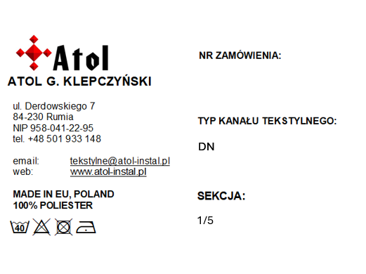 Łatwy montaż dzięki precyzyjnym oznaczeniom