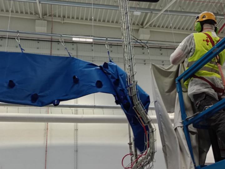 Profesjonalny montaż kanałów tekstylnych 